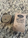 1942 Mercury Nos Charge, Ammeter, Amp, Battery Dash Gauge, 29A-10850, Nib. Fixed Price $23.00.