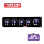 Quickcar 67-5037, Kit Digital 5-GAUGE Panel Op/wt/ot/fp/volts Performance Parts. Fixed Price $886.73.
