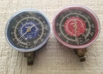 Two Robinair 11795 Pressure Gauge High Side Red And Blue R22/R134A Psi Bar 9480. Fixed Price $47.50.