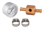 1560 Mr. Gasket Fuel Block With 0-15 Psi Pressure Gauge. Fixed Price $77.55.