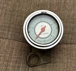 Vintage Stewart Warner Twin Blue Oil Pressure Gauge 0-80 2-1/8". Fixed Price $129.99.