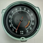 Corvette Oe Green Face Tachometer 6000 Rpm Redline 350CI/350HP 1969-70 Serviced. Fixed Price $269.99.