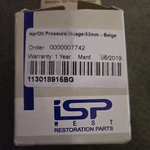 Vw Isp Vintage Series Beige Face 300 Oil Pressure Guage 52MM. Fixed Price $65.00.