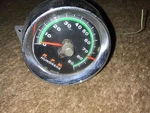Rac 9000 Rpm Green Line Tachometer W/ Cup, Gasser, Day 2 Hot Rod Camaro. Fixed Price $99.89.