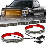 Pack Xridonsen 24 Inch Amber Truck Grill Emergency Lights 29 Modes New. Fixed Price $29.99.