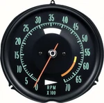 Oer Reproduction Tachometer 6000 Red Line 1968-1971 Chevrolet Corvette. Fixed Price $149.98.