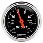Autometer 1471 Designer Black Mechanical Boost/vacuum Gauge. Fixed Price $89.99.