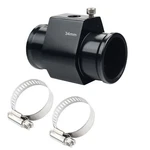 Dewhel Aluminum Black Water Meter Temperature Gauge Joint Pipe Radiator. Fixed Price $14.49.
