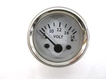 Volt Gauge Willys Mb Jeep Ford Cj Gpw Chrome Bezel White Face. Fixed Price $37.25.
