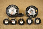 Oem Gm 1963 Corvette Speedometer Tachometer & Small Gauges Oil Temp Fuel Battery. Fixed Price $699.99.