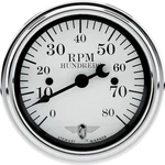 Stewart Warner 82659 Wings Tach, White. Fixed Price $197.99.