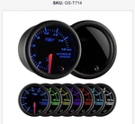 Glowshift 52MM Tinted Color 1600 Psi Nitrous Nos Pressure Gauge GS-T714. Fixed Price $100.00.
