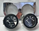 Original Stewart Warner Gauges Water Temp Oil Pressure 2" 12V. Fixed Price $119.99.