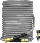 100FT 3/8" Pressure Washer Hose 4500PSI 2-BRAID Hot Water Swivel Qc Adapter. Fixed Price $142.86.
