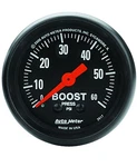 Auto Meter Z-series 0-60 Psi Mechanical Boost Gauge 2-1/16" (52MM). Fixed Price $89.00.