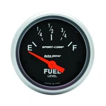 Autometer 3316 Sport-comp Fuel Level Gauge 2-1/16 In., Electrical. Fixed Price $70.99.