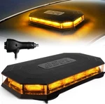Aspl 16.5 Inch Roof Top Beacon Emergency Strobe Light 56 Led Magnetic Amber. Fixed Price $85.35.