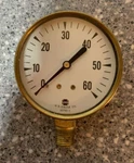 Vintage Gauge Company 0-60 Psi Pressure 10761-1 Free Shipping B1. Fixed Price $14.99.