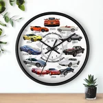 Corvette Collection Wall Clock American Classic Cars, Years 1953-2020. Fixed Price $49.53.