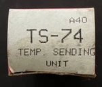 Standard TS-74 Temperature Sending Unit Switch New Nos. Fixed Price $14.99.