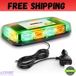 72LED Roof Top Strobe Lights High Visibility Emergency Green/amber. Fixed Price $36.99.