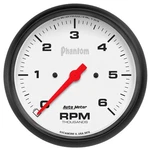 Autometer 5876 Gauge Tachometer 5" 6K Rpm In-dash Phantom. Fixed Price $276.05.