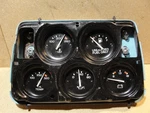81-82 Corvette Center Console Instrument Gauge Cluster Assembly Housing Nos Lens. Fixed Price $225.00.