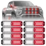 Elechoi 8-PCS Led Emergency Flashing Warning Strobe Red/white. Fixed Price $50.24.