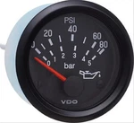 Vdo 350-934 Cockpit International Oil Pressure Gauge 80 PSI/5 Bar. Fixed Price $50.99.