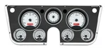 Dakota Digital 67-72 Chevy Truck Analog Gauges Silver Alloy Red VHX-67C-PA-S-R. Fixed Price $1021.25.