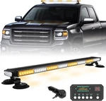 Xridonsen 37" 104 Led Roof Top Strobe Light Bar Amber/white. Fixed Price $157.99.