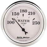 Auto Meter Old Tyme White Water Temperature 250 Deg F Gauge 2-1/16'' Electrical. Fixed Price $78.00.