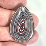 Dvh Fordite Cabochon Genuine Mustang Michigan 36X25X4MM (6652). Fixed Price $37.99.
