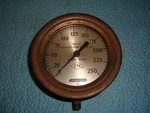 Lonergan Brass Gauge - Peerless Water Pressure. Fixed Price $200.00.