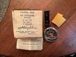 New Vintage Glass Face Oil Pressure Gauge 0-80 Psi Usa Made Model 622. Fixed Price $34.99.