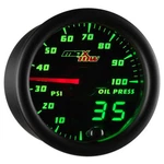 Maxtow 52MM Black Double Vision Electronic Oil Pressure Psi Gauge MT-DV04. Fixed Price $114.99.