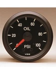Vdo Cockpit Mechanical Oil Pressure Gauge 2 1/16" Dia Black Face 150030. Fixed Price $36.99.