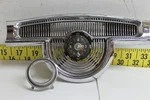 Oem Gm Chrome Dash Clock Speaker Bezel Housing 1550203 1954-55 Oldsmobile(scb. Fixed Price $424.96.