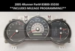 2005 Toyota 4RUNNER Speedometer Instrument Cluster V8 2WD SR5 *miles Programmed*. Fixed Price $299.95.