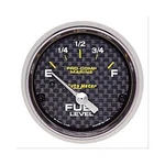 Autometer Marine 200760-40 2-1/16" Fuel Level, Empty/full, Carbon Fiber. Fixed Price $63.99.