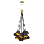 Hinkley Lighting Nula 15 Pendant, Shell Black - 35906SHB. Fixed Price $1903.15.
