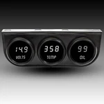 Intellitronix White Led Volt, Water Temp, And Oil Pressure Gauge Set -. Fixed Price $184.49.