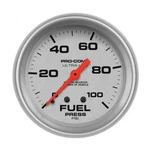 Autometer Fuel Pressure Gauge Ultra-lite 2 5/8IN Mechanical 100PSI. Fixed Price $147.84.