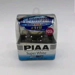 Piaa HB4 9006 Super White Halogen Bulbs Part 19606 New Open Box Twin Pack Japan. Fixed Price $47.50.