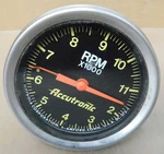 Accutronic DL-313-1 Mechanical TACH,11,500 Rpm, 3-3/4" Face, Telltale, Side Exit. Fixed Price $219.99.