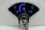 Chevy Bel Air Digital Dash Panel For 1955-1956 Gauges Intellitronix Blue Leds!!. Fixed Price $452.69.
