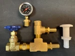 Hot Rod Jet Boat Water Pressure Regulator Kit With Gauge And Gate Valve. Fixed Price $160.00.