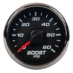 New Vintage Usa 01187-01 Boost Gauge, 2-1/16, 60 Psi, Black. Fixed Price $230.99.