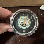 1960'S Stewart Warner 813705 S/w Shelby Yenko Greenline Amp Battery Gauge. Fixed Price $40.00.