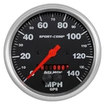 Auto 3983 Sport-comp Series 5" Gps Speedometer Gauge, 0-140 Mph. Fixed Price $517.20.
